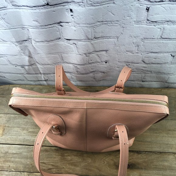 Onna Erlich convertible pink pebbled leather bag - Picture 9 of 16